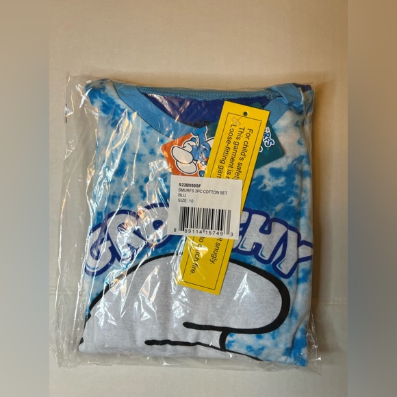 Smurfs 3 pc cotton set - Picture 2 of 7